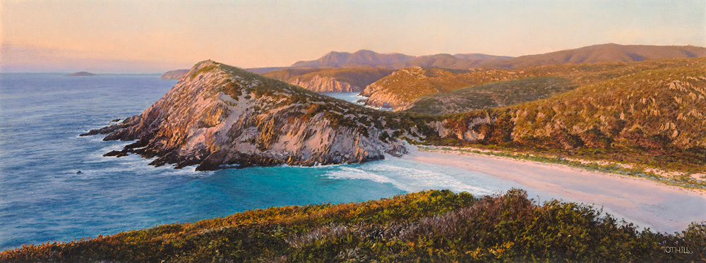 Quoin Head - Fitzgerald River National Park WA | Oil on linen, 620mm x 240mm